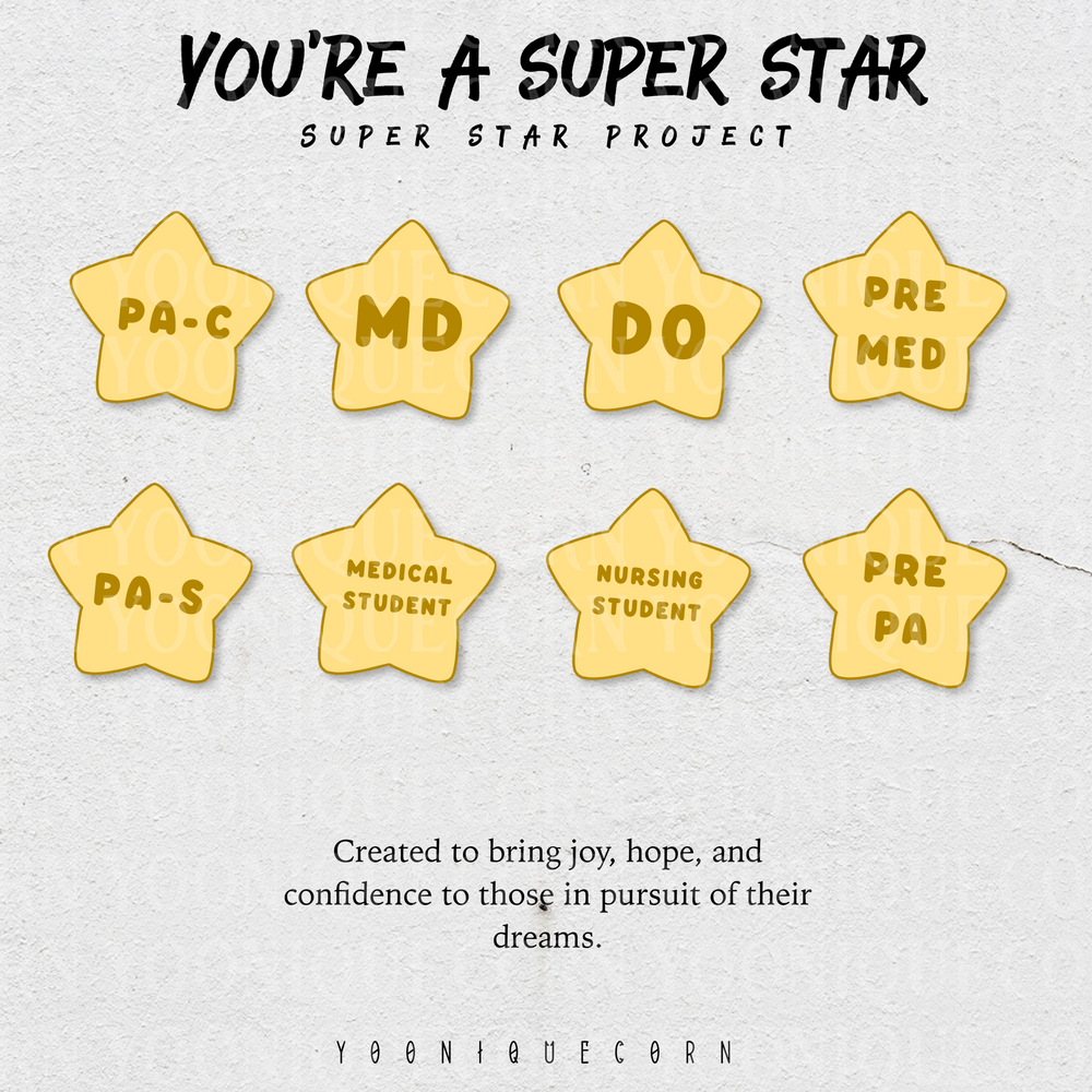 Pre-PA Super Star Pin